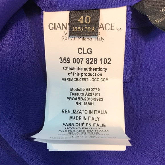 NWOT Versace Ribbed High Waisted Pencil Skirt - Picture 7 of 8